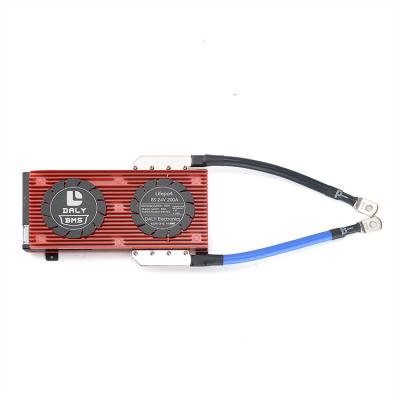 China FR-4 Daly Smart bms lifepo4 DALY 8S 24V 200A 200Amp 200Amps lithium battery protection board for sale