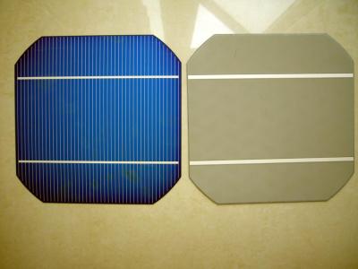 China low cost 2.9wp monocrystalline silicon solar cell 5x5 for sale