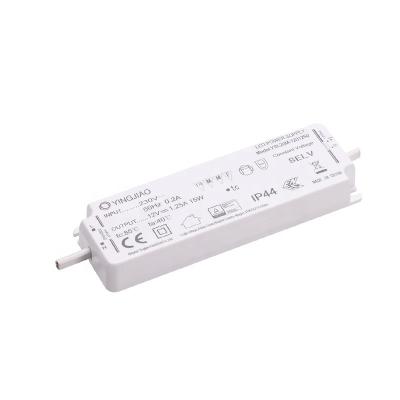 China Custom Factory Furniture Mirror Power Supply 15W IP44 Led Driver DC 12V 24V Constant Voltage YSL20M-15 for sale