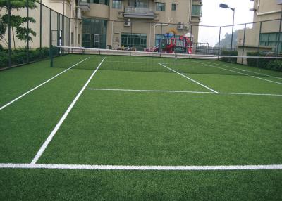 Chine Herbe synthétique reliée de nouveau droite de tennis de support, gazon artificiel de court de tennis à vendre