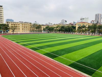 Cina erba artificiale dell'erba di 45mm di calcio dell'erba artificiale artificiale di calcio per il campo di football americano in vendita