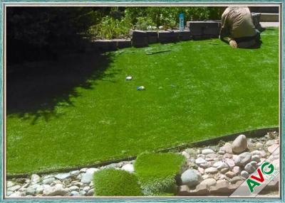 China Natural Soft Feeling Garden Artificial Grass , Fire Resistance Garden Turf for sale