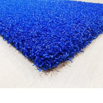 Chine Herbe de tapis artificielle bleue de gazon synthétique d'herbe de Paddel pour la cour de Padel à vendre