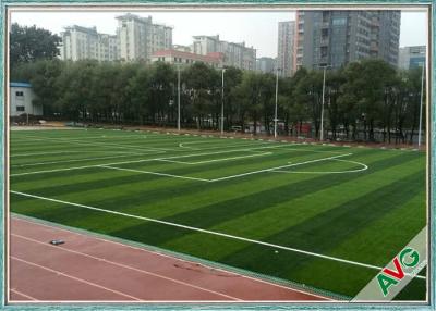 China PE Soft Good Rebound Resilience Artificial Football Turf Excellent UV Resistance for sale