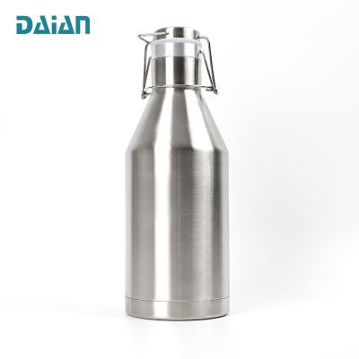 China Sustainable Hot Selling Stainless Steel Beer Shaker Double Wall Vacuum 64oz Double Shaker for sale