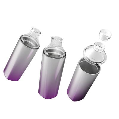 China Double wall; work as a tumbler Newest Barware Collection Insulated Bottle Shaker with custom color and logo for sale