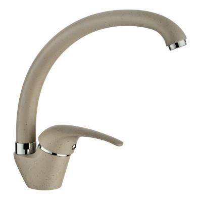 China New Design Luxury Thermostatic Water Tap Oatmeal Faucets Brass Kitchen Faucet for sale