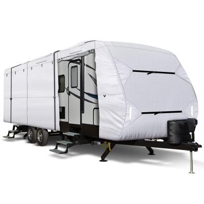 China Eco-Friendly BBMonkey 36'/37'/35'/38'/30' Winter Cover Best RV Trailer Travel RV Cover Best RV Cover For Camper for sale