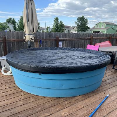 China BBMonkey Eco-Friendly 10ft 12ft 21 Feet 36/52 Round Outdoor Inflatable Winter Pool Cover Around Pool Solar Cover Around Pool Cover for sale