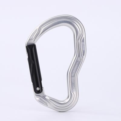 China Carabiner Instant Climbing Clips Different Colors Lock Durable Aluminum Hook For Climbing for sale