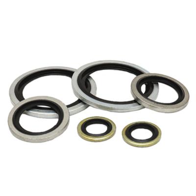 China Oil Resistance Gasket Copper Gasket , Boned Bonded Gasket Seal For Fitting for sale