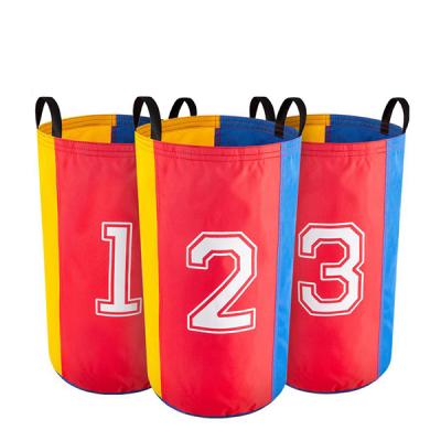 China Playing Kids Outdoor Fun Games Number Jumping Bags With Handles For Kids Sports for sale