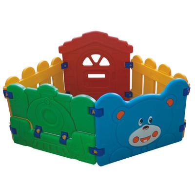 China EN71 Indoor Playground Plastic Colorful Plastic Baby Safety Fence for sale