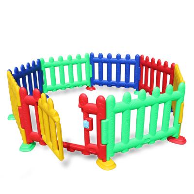 China Wholesale Modern Plastic Outdoor Plastic Fence Playground Baby Kids Indoor Playground Kids Play Barrier Baby Play Fence for sale