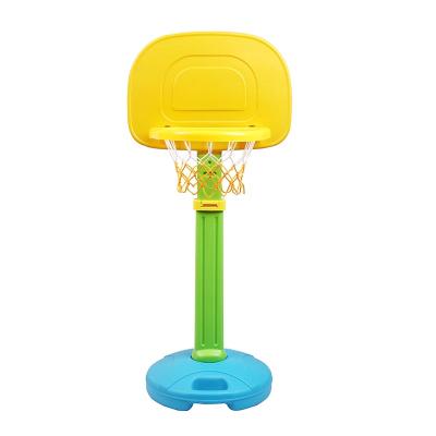 China PE Colorful Kids Sports Toy Basketball Set Portable Plastic Stand for sale