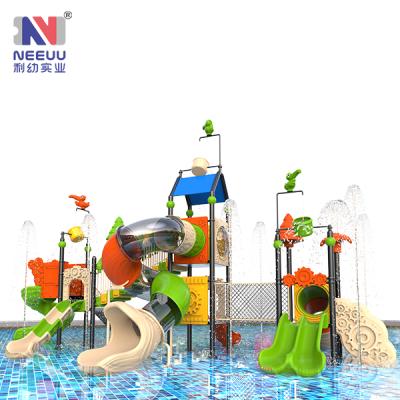 China LLDPE LY11601 Water Slide Series Factory Wholesale Kids Water Slide Playground Play Super Slider For Swimming Pool for sale