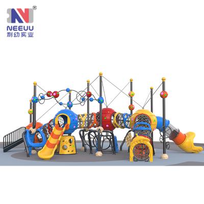 China LY03501 PE Series Children Playground Interstellar Crossing Slide For Sale for sale