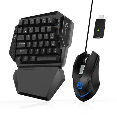 China Gaming Keyboard Gamesir VX AimSwitch Visual Numeric Keypad And Mouse Combo PS4 Console For All Games for sale