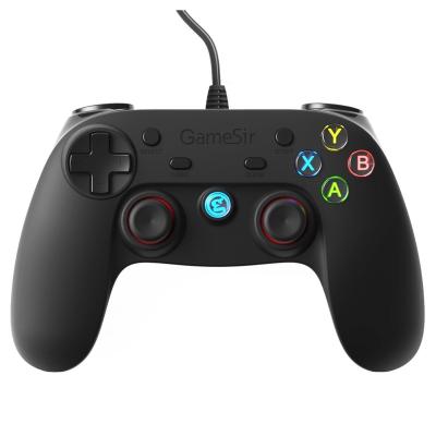 China Game Controller Gamesir G3 Remote USB Wired Dual Vibration Game Controller For Android TV Box for sale