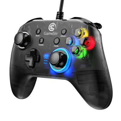 China Newest ERGONOMIC! GameSir T4w wired controller/console/gamepad/joystick for PC for sale