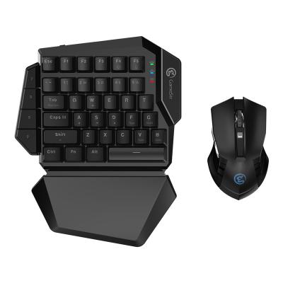 China Mechanical Keyboard 30% off Christmas promotion! For PUBG/Fornite Gamesir New Model Wireless cMechanical Keyboard Mouse Combo For Android/IOS Mobile for sale