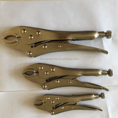 China Cutting Chromed Vanadium TPR Grip Locking Pliers for sale