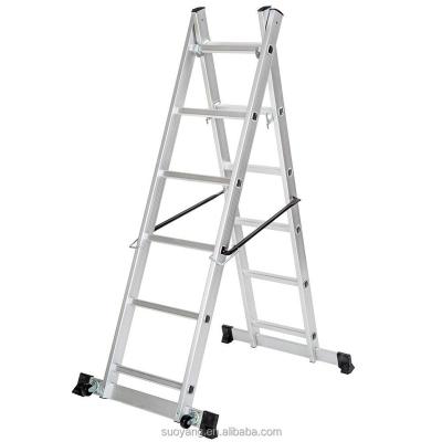 China NEW Hot Sales Folding Ladders Aluminum Scaffold Trestle 6063T5 EN131-2 GS Certificate for sale