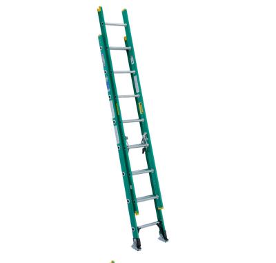 China Insulation Ladders FRP Fiberglass 2/3 Sections Folding Extension Industry Insulation Ladder for sale