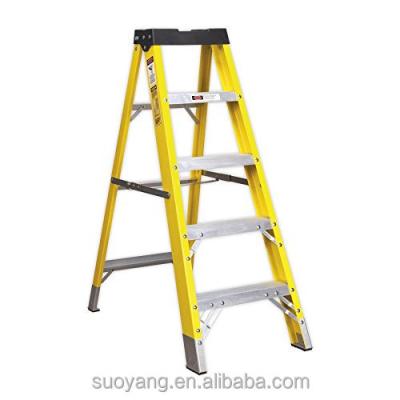 China New Compact Folding Ladders Fiberglass Telescopic Folding Ladder for sale