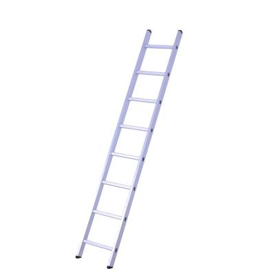 China Hot Sale Modern 3.48m 12 Step Ladders Aluminum Indoor Outdoor Single Straight Metal Ladder Super Quality EN131 for sale