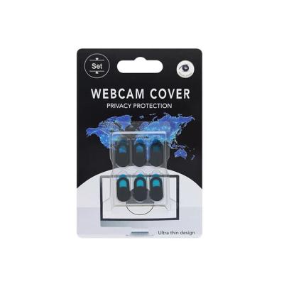 China Eco-friendly Material Webcam Cover 6 Pack Pieces Sliding Cover Pane Webcam Blocker Privacy Camera Cover for sale