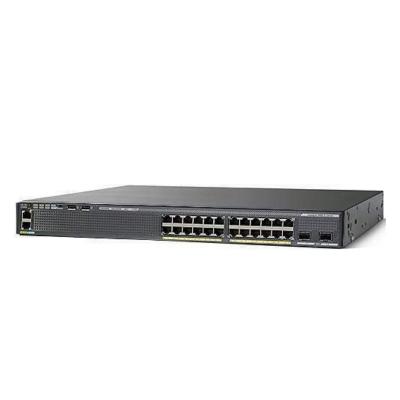 China LACP Co cis WS-C2960X-24PD-L GigE PoE 370W, 2 x 10G SFP+, LAN Base for sale