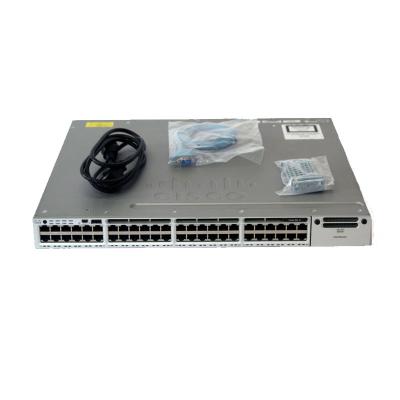 China Port LACP WS-C3850-48T-S IP Base 48 Managed Network Switch with LAN Base WS-C3850-48T-L IP ServicesWS-C3850-48T-E PWR-C1-350WAC for sale