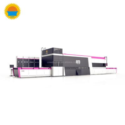 China Hotels 3.2-6mm Convection Automotive Car Side Glass Tempering Furnace for sale