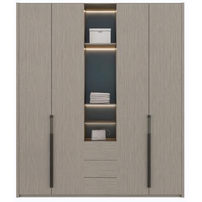 China 2022 CASEN Factory Price New Design Modern Minimalist Multi-use Bedroom Wall Adjustable Wardrobe Multi-use Clothes Wardrobe Cabinet for sale