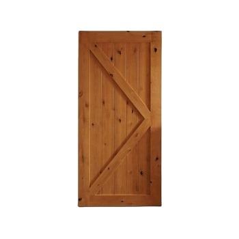 China Most popular sound insulation! Interior Unfinished Solid Wood Door Sliding Barn Doors for sale