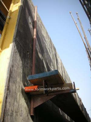 China Steel Plate Anchors with screwed rod, lost anchorage for climbing system for sale