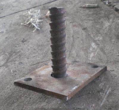 China Plate Anchors with tie rod, anchors for cantilever brackets, anchorage for climbing system for sale