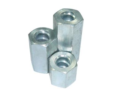 China Steel Hex. nut couplers for reinforcement bar for sale