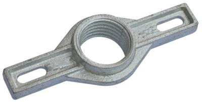 China Adjustable handle for jack base in Scaffolding construction, galvanized jack nuts for sale