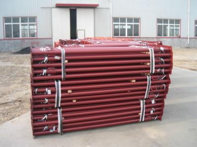 China Telescopic tubular props, adjustable decking props, prop with covered thread for sale