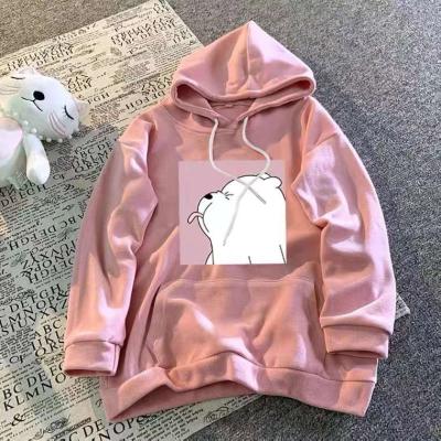 China Anti-wrinkle in the winter running long sleeve Korea style woman low price factory promotion hoodie for girls blind box for sale