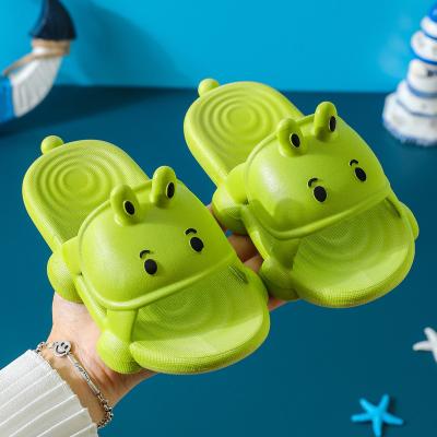 China 2021 Lovely Summer Cartoon Rabbit Home Baby Boy Girl PVC Waterproof Indoor Non-slip Slippers For Kids Cute Rabbit Shoes for sale