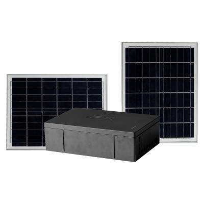 China 240Wh Battery Solar Panel Small Home Solar Power Supply System With 2 USB Outlets 6 Jackets DC12V Solar Power System for sale