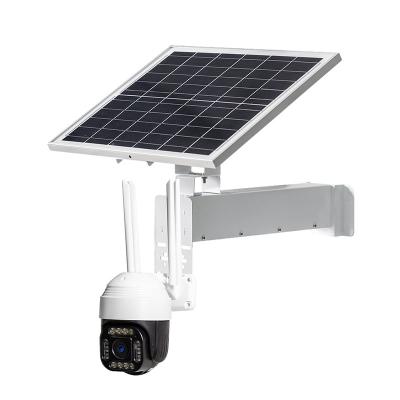 China Human Motion Tracking HD 4MP Outdoor Wireless Security CCTV Solar Camera IP66 4G Waterproof Low Power Solar Camera for sale