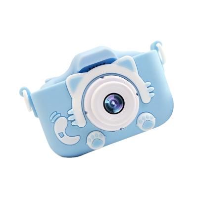 China Built-in Recording Function Video Recording Games Digital Camera For Kids Gift Cute Cat Camera for sale