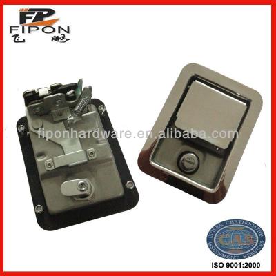 China China Anti-Corrossive Rotary Pallet Handles Slam Bolt Latch Handle Lock Trailer Parts for sale