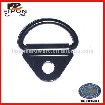 China Anticorrosive Steel Black Coated Univesal Lashing Eyes / Lashing Ring for sale