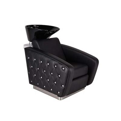 China Eco - Friendly Auto Beauty Salon Shampoo Chair With Massage Bed for sale