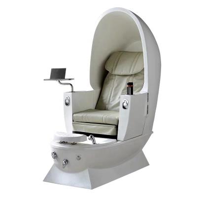 China Economic Egg Shaped Spa Joy Pedicure Chair With Nail Furniture Jet for sale